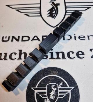 Preview: Zündapp Kühlrippen Dämpfungsgummi für den Minitherm Zylinderkopf passend 278-​02.129 TPU - HINTEN